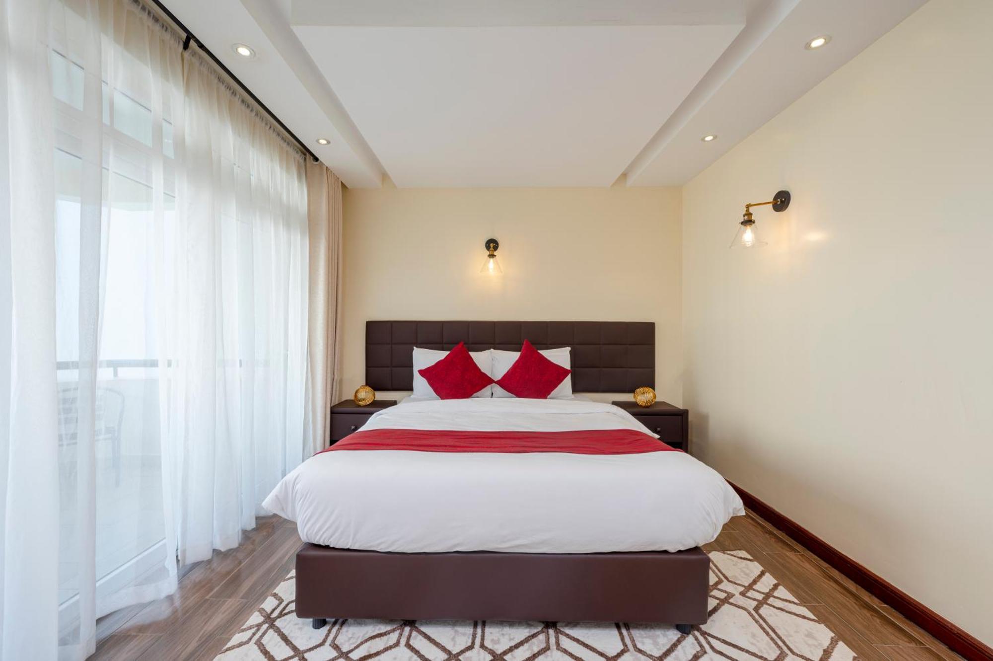 Roma Court Serviced Apartments Найроби Экстерьер фото